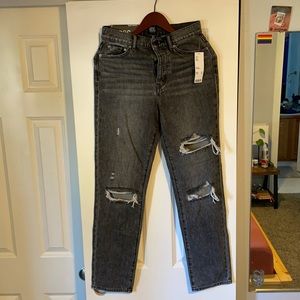 BDG slim straight crop pant